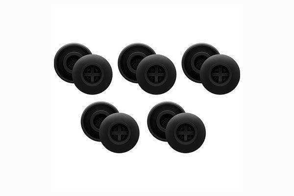 Sennheiser FOAM EAR ADAPTER “M” (5) Pairs of memory foam ear adapter in size medium (black identifier) for IE 40, IE 400 and IE 500 - 507492 Microphones Sennheiser