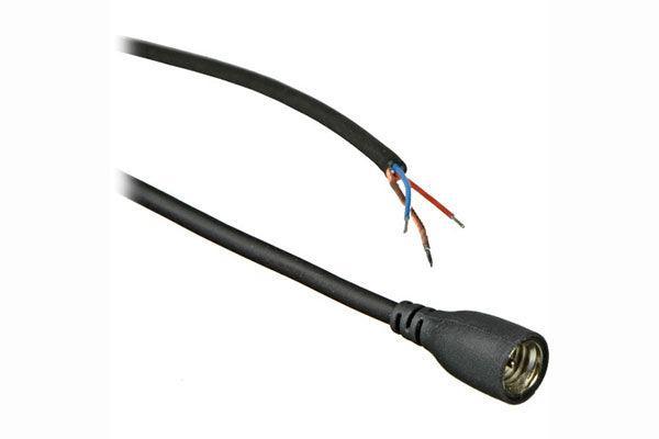 Sennheiser KA 100S-5-ANT Straight, steel reinforced cable (black) for ME Modular capsules. Pigtails (no connector) - Creation Networks