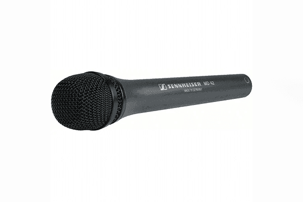 Sennheiser MD 42 Handheld microphone (omnidirectional, dynamic) for field ENG with 3-pin XLR-M - 005173 - Creation Networks