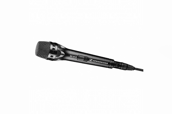 Sennheiser MD 431 Handheld super-cardioid dynamic with on/off switch. Includes MZA4031 clip. (26 oz.) - Creation Networks