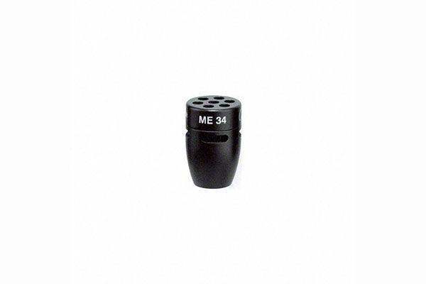 Sennheiser ME 34 Capsule head for MZH series gooseneck microphones (cardioid, pre-polarized condenser, Black) - 005060 - Creation Networks