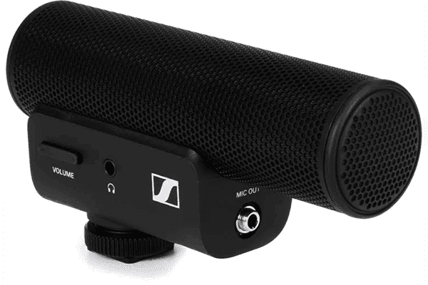 Sennheiser MKE 400 Camera-Mount Shotgun Microphone (2nd Generation) - 508898 - Creation Networks
