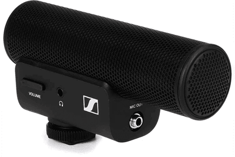 Sennheiser MKE 400 Camera-Mount Shotgun Microphone (2nd Generation) - 508898 - Creation Networks