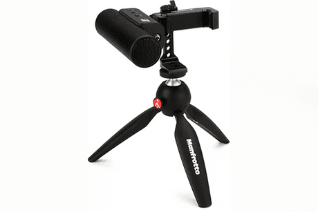 Sennheiser MKE 400 On-camera Shotgun Microphone with Smartphone Clamp and Tripod Stand - 509257 - Creation Networks