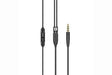 Sennheiser RCS IE Headphone cable for IE 80 S and IE 80S BT - 1.2 m - microphone and smart remote - 507489 - Creation Networks