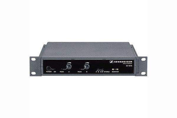 Sennheiser SI1015/NT Rack-mountable, half rack size two channel 2.3/2.8 MHz modulator, with NT1015-120 power supply. Requires GA1031-CC rack adapter (order separately) - Creation Networks