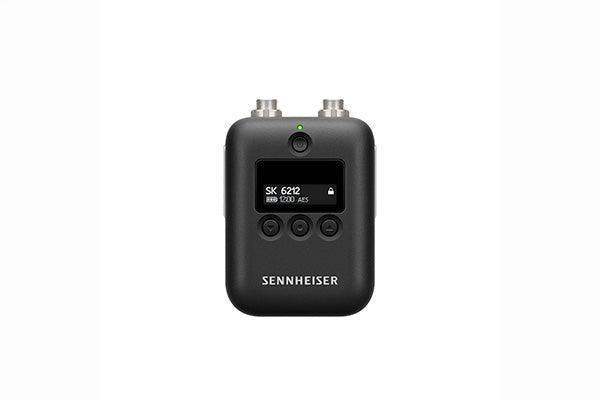 Sennheiser SK 6212 Mini bodypack transmitter, digital, LR mode, 3-pin SE plug, AES 256 encryption, black - Creation Networks