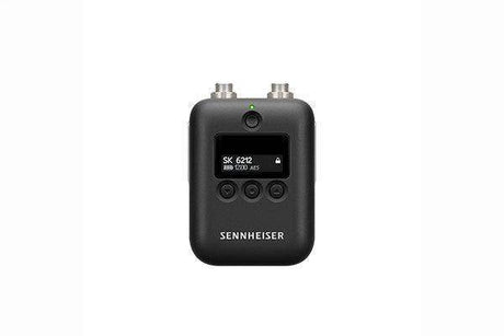 Sennheiser SK 6212 Mini bodypack transmitter, digital, LR mode, 3-pin SE plug, AES 256 encryption, black - Creation Networks