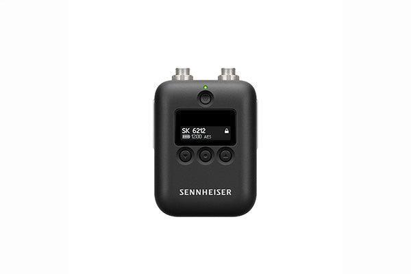 Sennheiser SK 6212 Mini bodypack transmitter, digital, LR mode, 3-pin SE plug, AES 256 encryption, black - Creation Networks