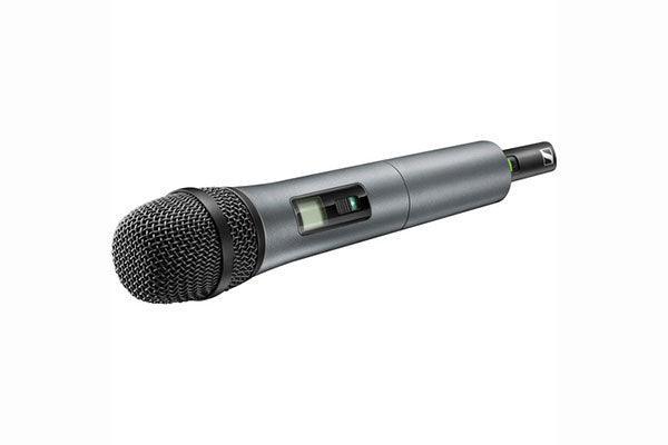 Sennheiser SKM 825-XSW-A Handheld transmitter equipped with e825 cardioid dynamic capsule & mute switch, frequency range: A (548-572 MHz) - Creation Networks