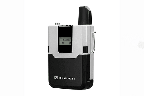 Sennheiser SL BODYPACK DW-4-US Digital bodypack transmitter, 1.9 GHz, with ew jack plug. Includes (1) BA 30 rechargeable battery and (1) pouch - 505900 - Creation Networks