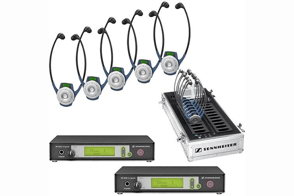 Sennheiser SR2020-D-US Dual Rack-Mountable RF Transmitter/Receiver Kit - Creation Networks