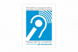 Sennheiser USADASIGNAGEKIT ADA plaque and window sticker - Creation Networks