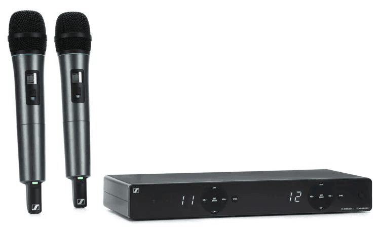 Sennheiser XSW 1-835 Dual Wireless Dual Handheld Microphone System- A Range - 508270 - Creation Networks