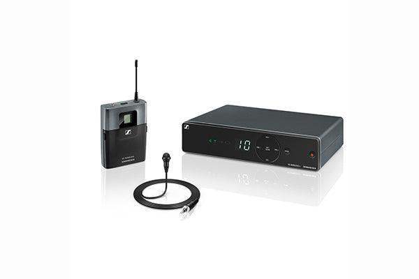 Sennheiser XSW 1-ME2-A Wireless lavalier set. Includes (1) EM XSW 1, (1) SK XSW, (1) ME 2-II lavalier microphone (omnidirectional, condenser) and (1) NT 12-5 CW, frequency range: A (548 - 572 MHz) - 506980 - Creation Networks