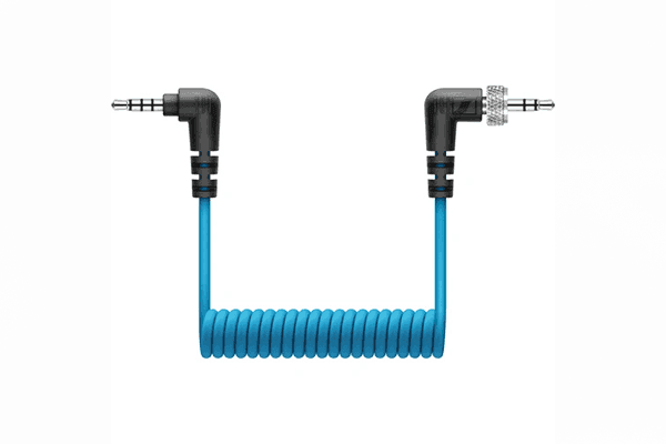 Sennheiser XSW-D Mobile Cable Locking 3.5 mm TRS to TRRS coiled cable - 509273 - Creation Networks