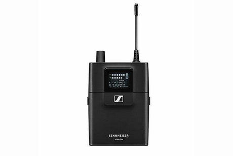 Sennheiser XSW IEM EK Lightweight in-ear monitoring bodypack to expand existing XS Wireless IEM setups. Includes (1) XSW IEM EK Receiver, (1) IE 4 In-Ear Headphones and (2) AA Batteries, frequency range: A (476 - 500 MHz). - Creation Networks