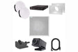 Shure 920P W+HCAM-V ECOSYSTEM BUNDLE 920P: (1) MXA920W-S, (1) P300-IMX, (2) MXN5W-C + Tile Bridge, (1) HUDDLY IQ, (1) HUDDLY-DMB, (1) USB3-CA-90-2M - Creation Networks