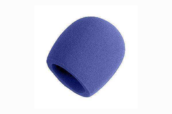 Shure A58WS-BLU Blue Foam Windscreen for All Shure Ball Type Microphones Microphones Shure