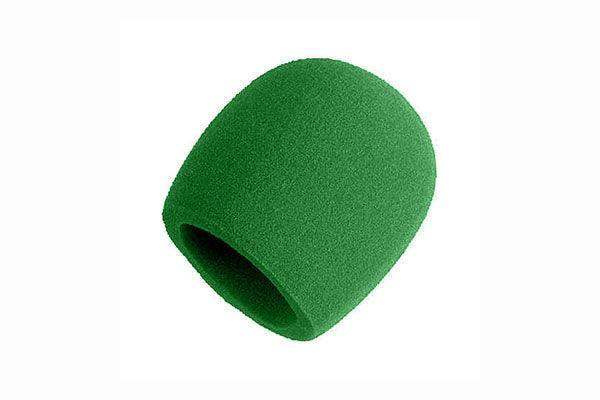 Shure A58WS-GRN Green Foam Windscreen for All Shure Ball Type Microphones - Creation Networks