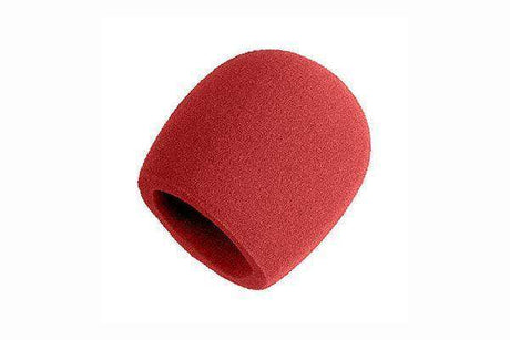 Shure A58WS-RED Red Foam Windscreen for All Shure Ball Type Microphones - Creation Networks