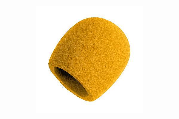 Shure A58WS-YEL Yellow Foam Windscreen for All Shure Ball Type Microphones - Creation Networks
