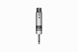 Shure A85F Transformer; Low Z, Female XLR to High Z 1/4" Phone Plug Microphones Shure