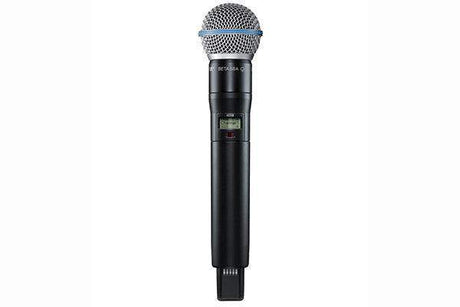 Shure ADX2/B58 Digital Handheld Wireless Microphone Transmitter with Beta 58A Capsule - Creation Networks