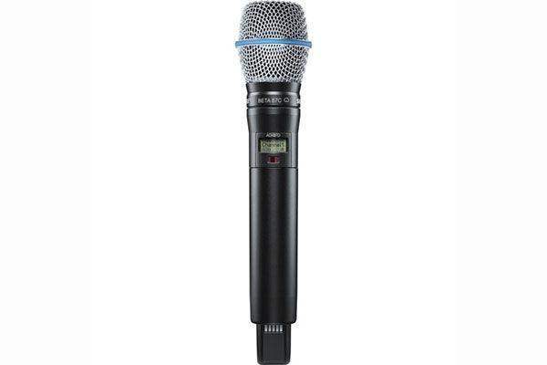 Shure ADX2FD/B87C Digital Handheld Wireless Microphone Transmitter with Beta 87C Capsule - Creation Networks