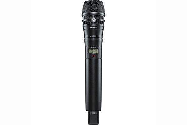 Shure ADX2FD/K8B Digital Handheld Wireless Microphone Transmitter with KSM8 Capsule (Black) - Creation Networks
