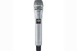 Shure ADX2FD/K8N Digital Handheld Wireless Microphone Transmitter with KSM8 Capsule (Nickel) Microphones Shure