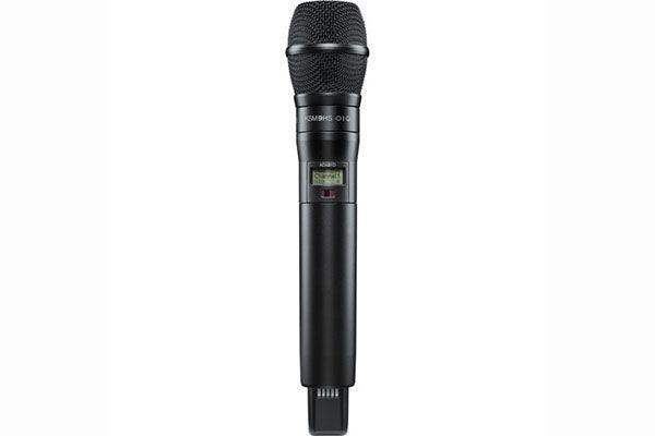 Shure ADX2FD/K9HSB Digital Handheld Wireless Microphone Transmitter with KSM9HS Capsule (Black) - Creation Networks