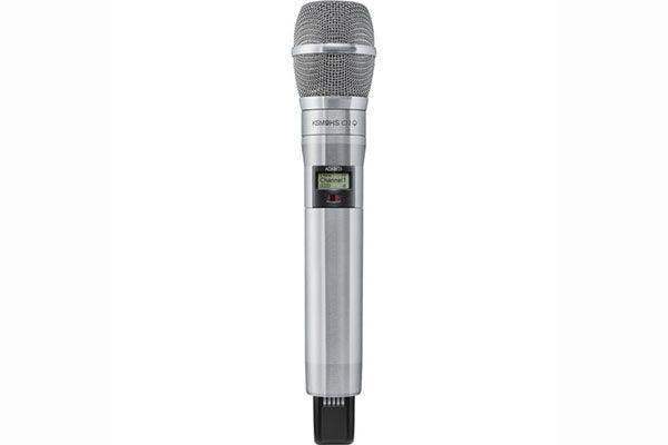 Shure ADX2FD/K9HSN Digital Handheld Wireless Microphone Transmitter with KSM9HS Capsule (Nickel) - Creation Networks