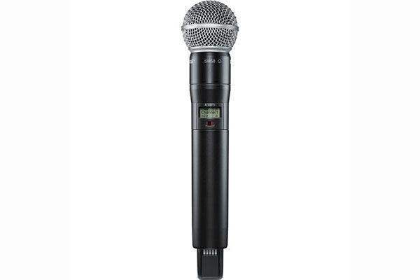 Shure ADX2FD/SM58 Digital Handheld Wireless Microphone Transmitter with SM58 Capsule - Creation Networks