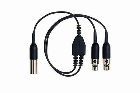 Shure AXT652 TA4 Y-Cable for AXT100 Bodypack Transmitters - Creation Networks