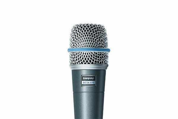 Shure BETA 57A Supercardioid Dynamic with High Output Neodymium Element, for Vocal and Instrument Applications - Creation Networks