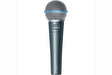Shure Beta 58A Handheld Supercardioid Dynamic Microphone - BETA 58A - Creation Networks