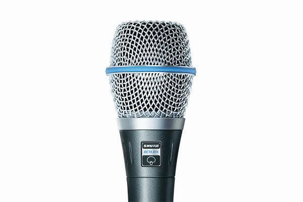 Shure BETA87A Supercardioid Condenser, for Handheld Vocal Applications - Creation Networks