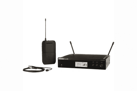 Shure BLX14R Guitar Wireless System with (1) BLX4R Wireless Receiver, (1) BLX1 Bodypack Transmitter, and (1) WA302 Instrument Cable - Creation Networks