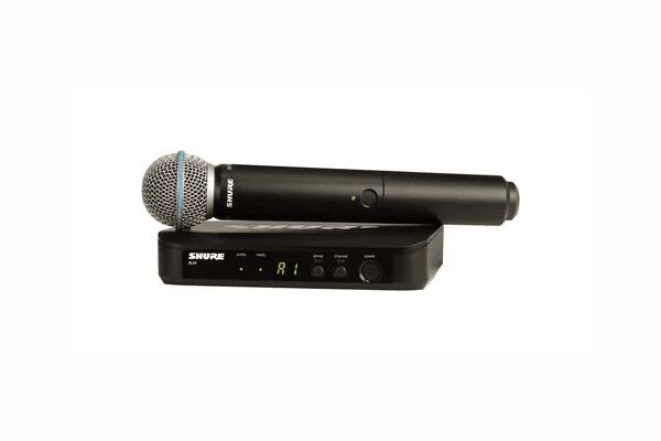 Shure BLX24/B58 Vocal System with (1) BLX4 Wireless Receiver and (1) Handheld Transmitter with BETA 58 Microphone - Creation Networks