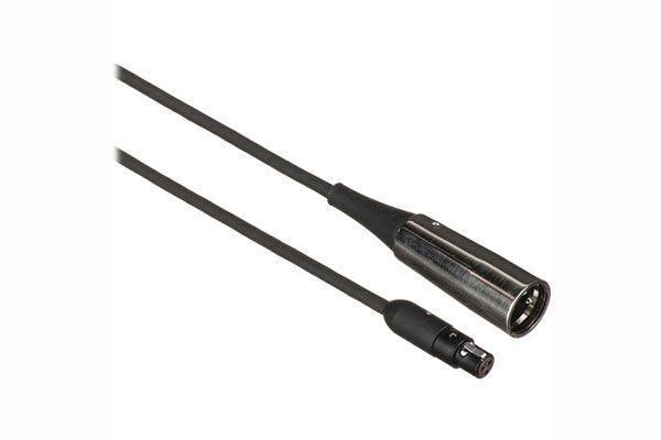 Shure C25B 25' Heavy-Duty Cable, Black XLR Connector on Microphone End - Creation Networks