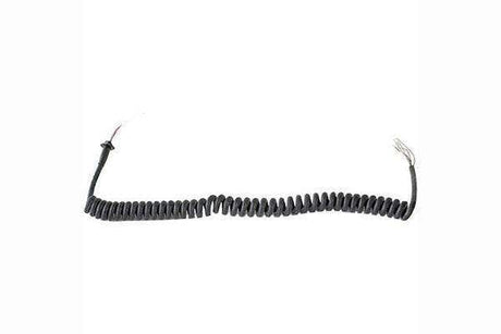 Shure C25C 6' Coiled Cable (4-Conductor, 2 Shielded) Bare at Both Ends, Used with 414B, 419B and 514B - Creation Networks