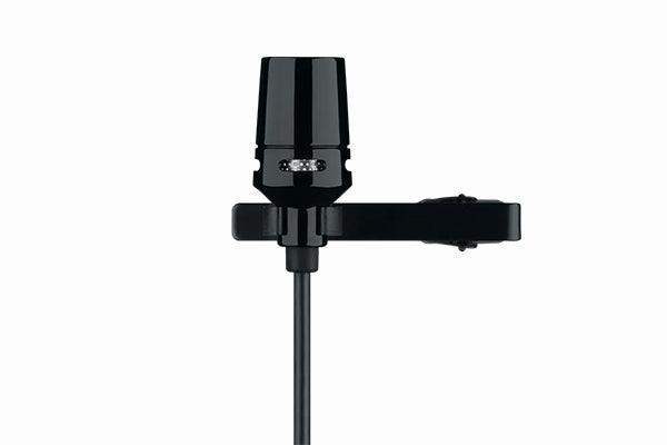 Shure CVL-B/C-TQG CVL Centraverse Lavalier Condenser Microphone - Creation Networks