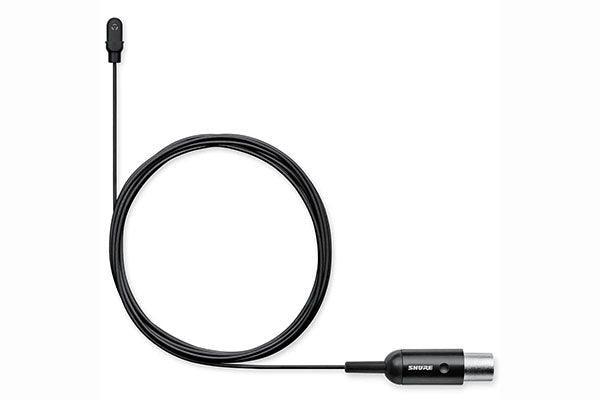 Shure DL4 DuraPlex Series Lavalier Microphone (Black) - Creation Networks