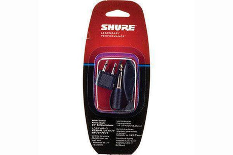 Shure EAADPT-KIT Adapter Kit: combines 1/4" Adapter, Airline Adapter, Volume Control - Creation Networks