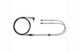 Shure EAC64BKS DTACHBLE RPHN CBL64",BLK w/SLVR MMCX - Creation Networks