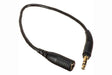 Shure EAC9BK 9" extension cable - Black / Non-Retail (clear, sealable bag) Compatible with Modular SE earphones - Creation Networks