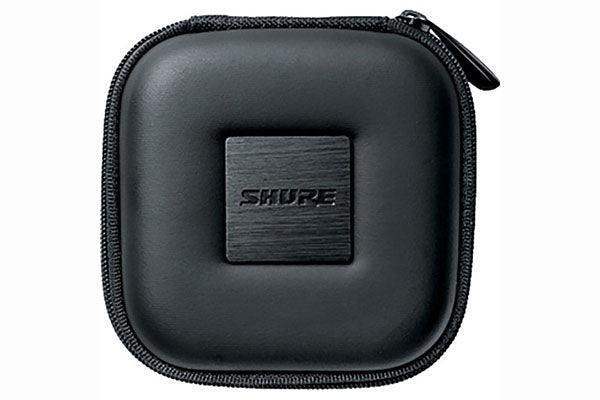 Shure EASQRZIPCASE-BLK Square Zipper Earphone Pouch-Black - Creation Networks