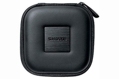 Shure EASQRZIPCASE-BLK Square Zipper Earphone Pouch-Black - Creation Networks