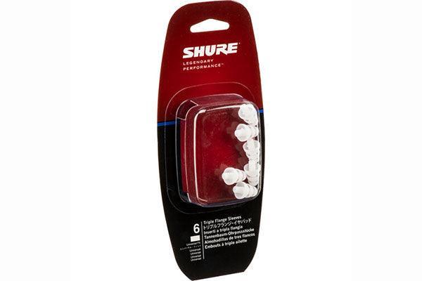 Shure EATFL1-6 Triple flange sleeves for SCL3, SCL4, & SCL5 earphones (5 pair) - Creation Networks